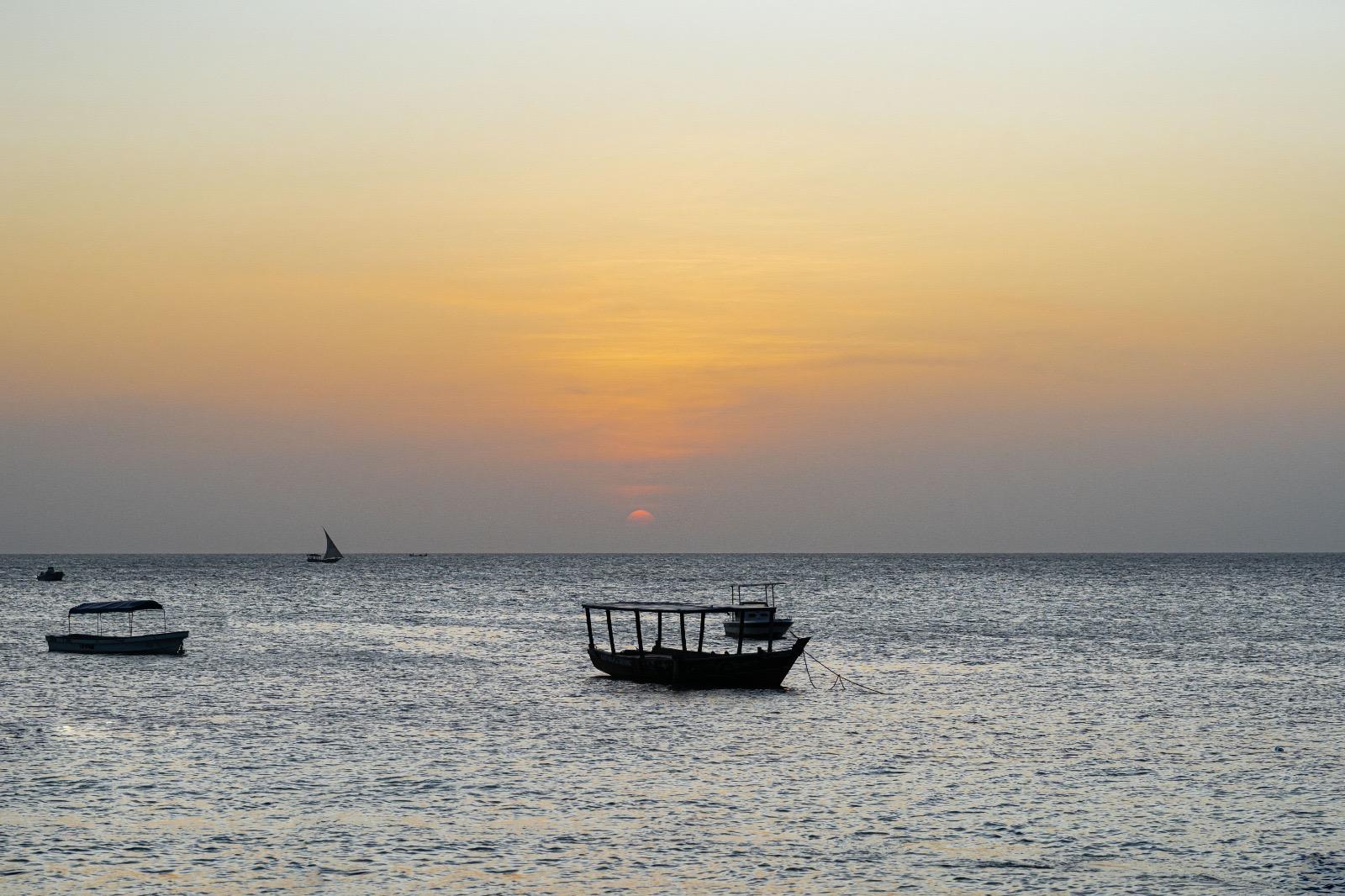 Sunset over the Ocean